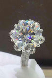 5 Carat Moissanite Side Stone Ring - Apalipapa