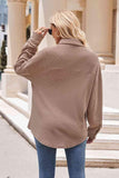 Collared Neck Dropped Shoulder Shirt - Apalipapa