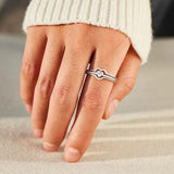 Heart Shape 925 Sterling Silver Ring - Apalipapa