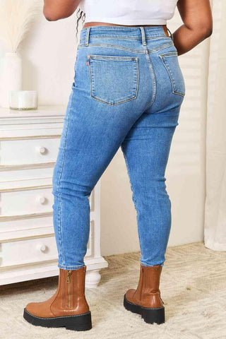 Judy Blue Full Size High Waist Skinny Jeans - Apalipapa