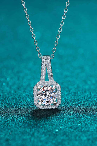Moissanite 925 Sterling Silver Necklace - Apalipapa