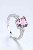 Morganite 925 Sterling Silver Ring - Apalipapa