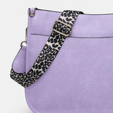 PU Leather Leopard Shoulder Bag - Apalipapa