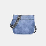 PU Leather Leopard Shoulder Bag - Apalipapa