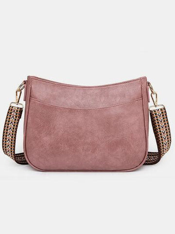 PU Leather Shoulder Bag - Apalipapa