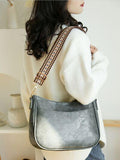 PU Leather Shoulder Bag - Apalipapa