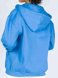 Zip-Up Drawstring Hoodie - Apalipapa